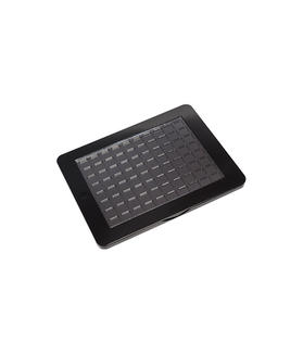 HN3443-Palette em pó compacto com caixa de pó de janela transparente